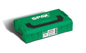 SPAX walizka montażowa L-BOXX mini z TXS 6 rozmiarów wkrętów + 3 bity